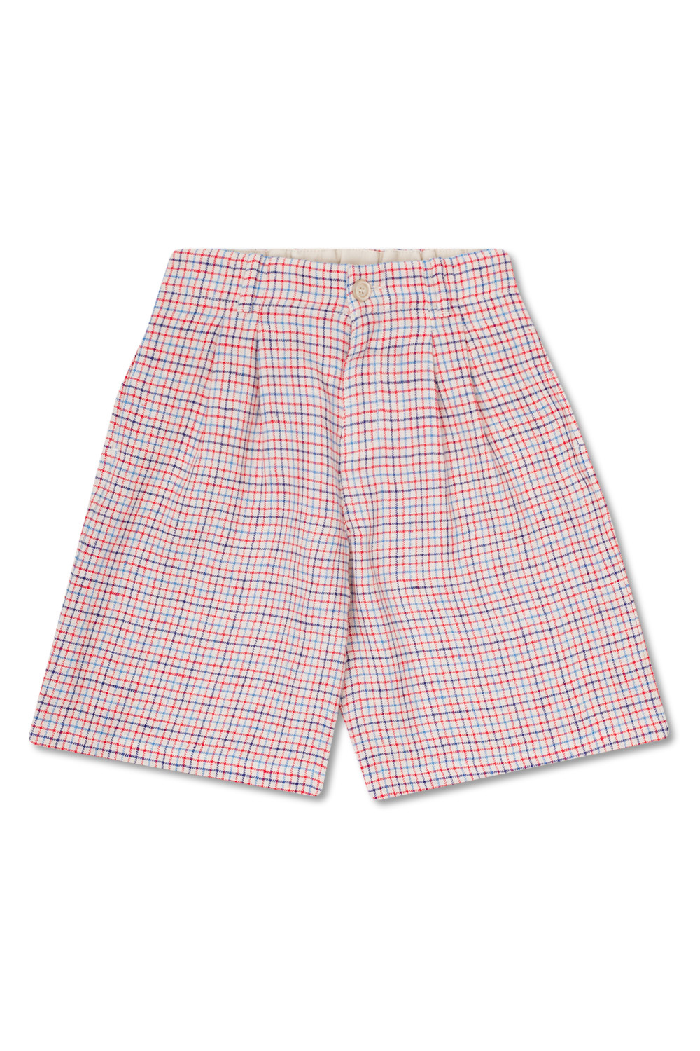 Multicolour Linen shorts cintura gucci Kids cintura gucci rubber stripe sandal Biname fmedShops CV